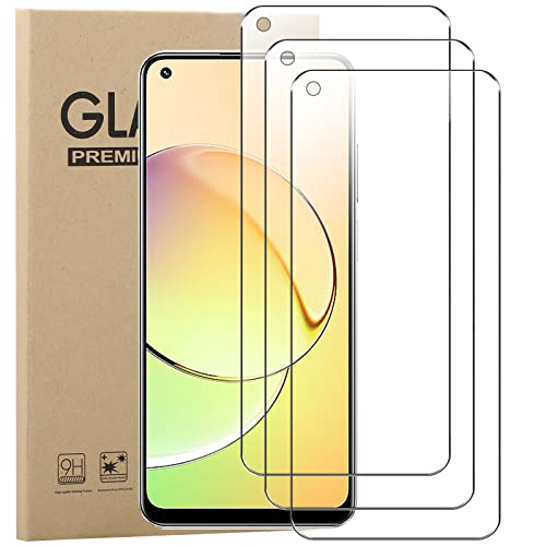 GEJEFA Protector de Pantalla para Realme 10 4G, [3 Unidades] 9H Dureza De Alta Definición Anti-Arañazo sin Burbujas Cristal Templado para Realme 10 4G