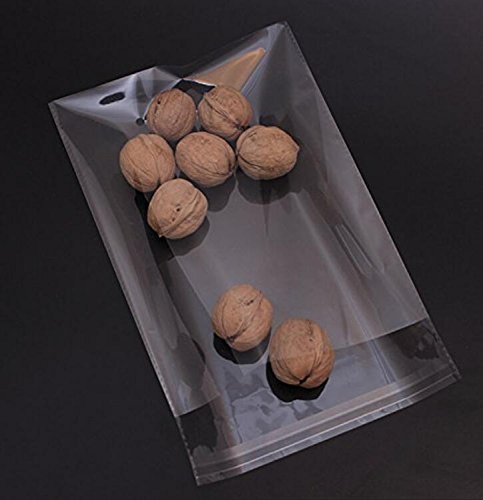 Ensemble De 100 Sachets Transparents Refermables En Cellophane Pour