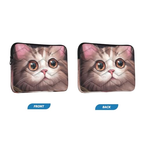 Funda para portátil Cute Cat 13-14 pulgadas impermeable miniatura 2