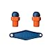 Loc-Line 72072 Acetal HPT Nozzles (CT Style), 0.160", Thread Size 1/4" (Pack of 2)