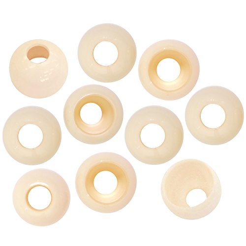 NASKA プラループエンド 15mm 10個入り Col.101 ベージュ P-15