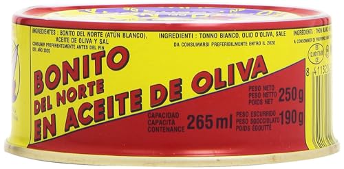Ortiz White Tuna in Olive Oil, Fresh Tender Slices, Spanish Wild Caught Tuna, High in Protein and Omega 3 Fats, Excellent in Salad, Pasta or Sandwiches - No Need to Add Mayo, 8.81oz Can