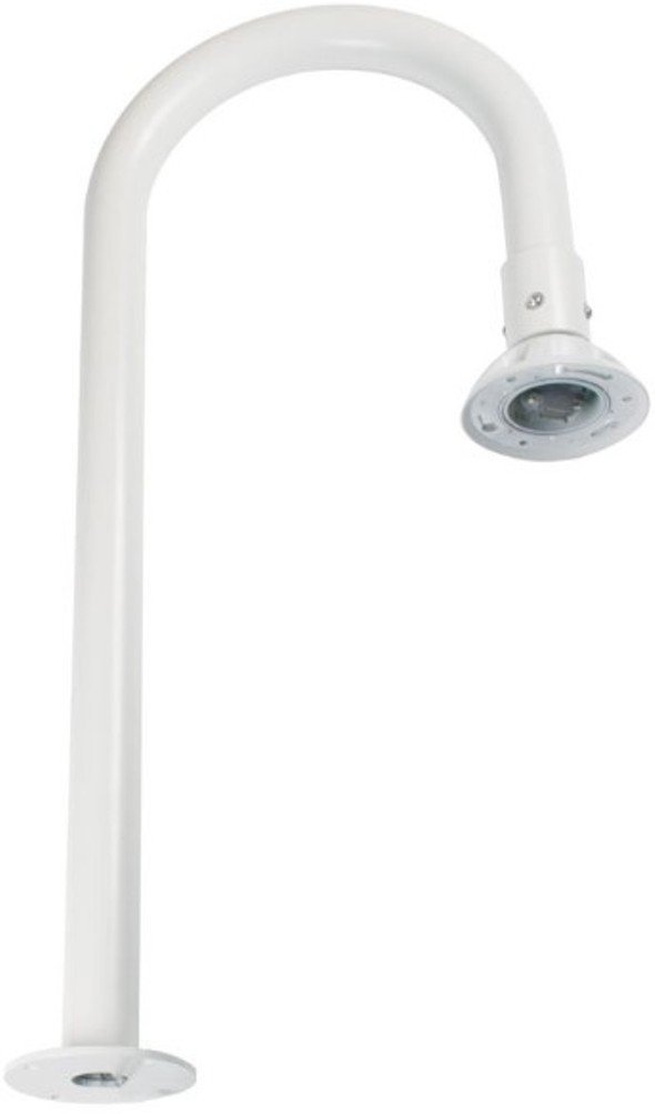 COP Security 15-CD05SNV Pole Mount Swan Neck Bracket for use with 15-CD53WDN-22 and 15-CD55WDN-36 Dome Cameras