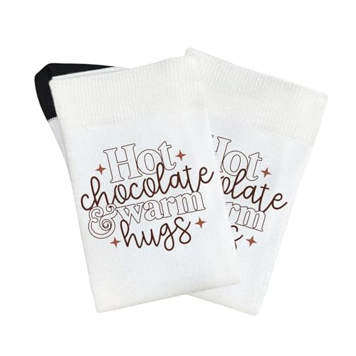 hot chocolate & warm socks socks for son
