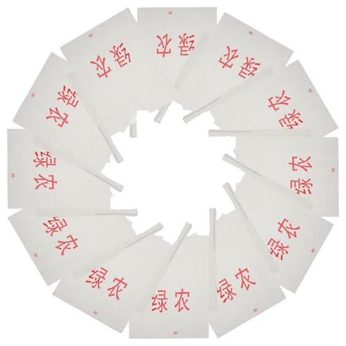 ORFOFE 200 Pièces Protection pour Fruits Imperméables Pochettes Papier Ombrageantes Anti-Gel pour Orangers et Manguiers Hiver Couverture Protectrice Résistante à Humidité pour Vergers