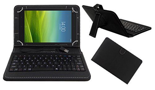 ACM USB Keyboard Case Compatible with Xiaomi Mipad Tablet Cover Stand Study Gaming Direct Plug & Play - Black