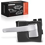 A-Premium Front or Rear Left Driver Side Interior Door Handle Compatible with Lincoln Town Car 1990 1991 1992 1993 1994, Chrome, Replace# F4VY5421819A