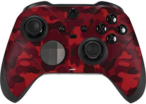 Skinit Decal Gaming Skin Compatible with Xbox Elite Wireless Controller Series 2 - Officially Licensed Originally Designed Red Street Camo Design