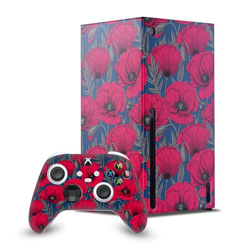 Skin Xbox Series X Katerina Kirilova pavot de nuit pour habiller votre console