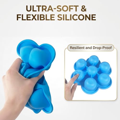 Moldes de silicona para comida de bebé, pack de 5 miniatura 5