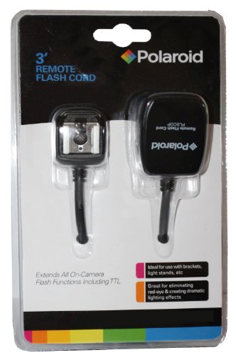 Polaroid 3' Ttl Off-Camera Remote Flash Shoe Cord For Sony Alpha Slr Cameras & Digital Flashes #TOP1