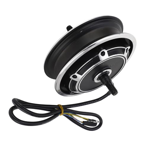 Moteur de moyeu pour trottinette électrique 48 V 1000 W, moteur de moyeu sans balais avec frein à disque pour vélo électrique, pour pneu extérieur de 10 pouces