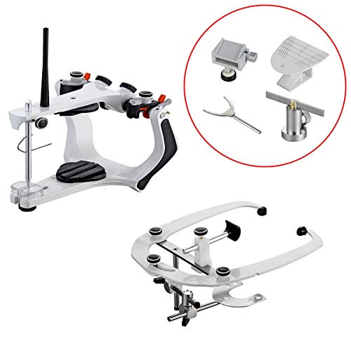 Image of BONEW Lab Articulator High Precision Semi-Adjustable with Standard Face Bow Aluminum Box XG-A01