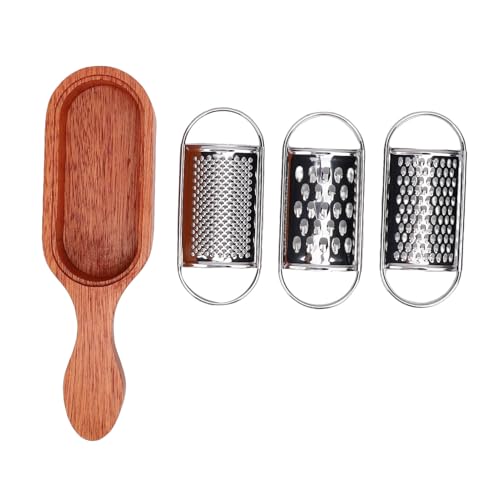 Rallador de Queso de Madera y Acero Inoxidable con Contenedor miniatura 7