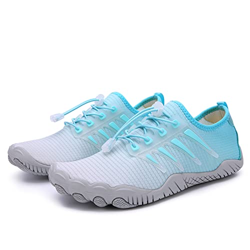 Aonetiger Zapatos De Agua Hombre Mujer Barefoot Zapatillas De Deportes Acuaticos Transpirable Ligeras Secado Rápido Descalzos Trail Calzado Para Fitness Playa Vela Snorkel Blanco Azul,38eu Aonetiger Zapatos De Agua Hombre Mujer Barefoot Zapatillas De Deportes Acuaticos Transpirable Ligeras Secado Rápido Descalzos Trail Calzado Para Fitness Playa Vela Snorkel Blanco Azul,38eu