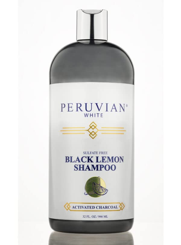 Champú de carbón activado con limón negro (32 oz.)