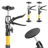 GWAEPU 2 Stück Deckenstütze Montagestütze Einhandstütze: Teleskopstütze 30–59cm Schrankheber mit 360° Drehung für Deckenplatten Küchenmontage Heimwerker