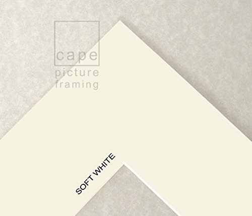 Picture Mounts, Pack Of 1 (Single), Choice Of Size & Colour [10 X 8 To Fit 8 X 6, Ivory/Cream