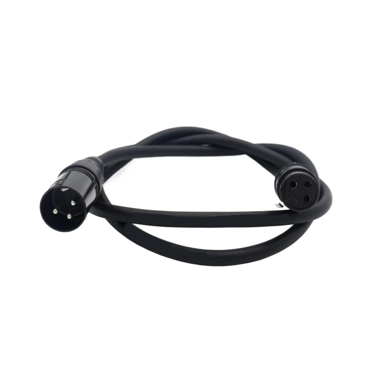 Cavo di segnale XLR a 3 pin maschio a femmina, cavo di prolunga bilanciato per controller di illuminazione da palcoscenico (10 m)