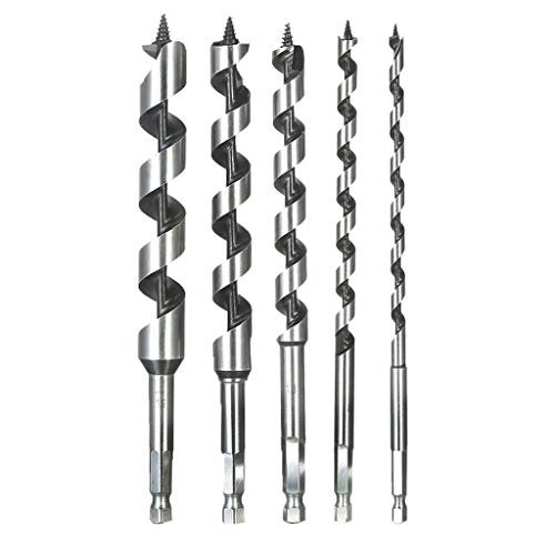 Preisvergleich Produktbild Shiwaki Bohrer Holz Metallbohrwerkzeug, Heax Schaftbohrer M8 M19 Für Die Holzbearbeitung