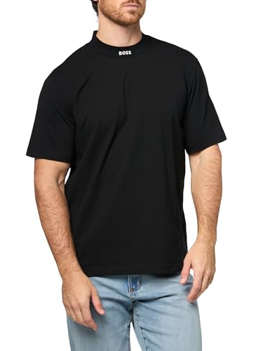 BOSS Men's Bold Logo Collar Tee