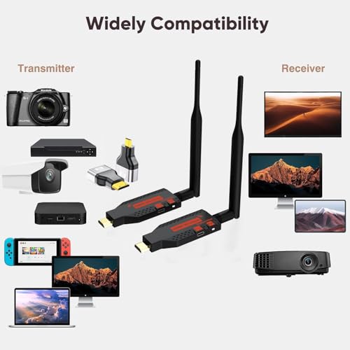 Wireless-HDMI-Transmitter-and-Receiver-165FT50M-Plug-Play-Portable-24G5G-Wireless-HDMI-Extender-Kit-for-DesktopPCTV-Box-PS54-to-TVMonitorProjector
