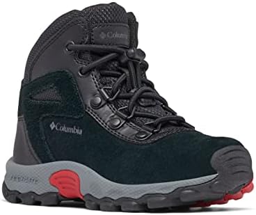 Columbia Youth Unisex Newton Ridge Amped, Black/Mountain Red, 13 | Image 5