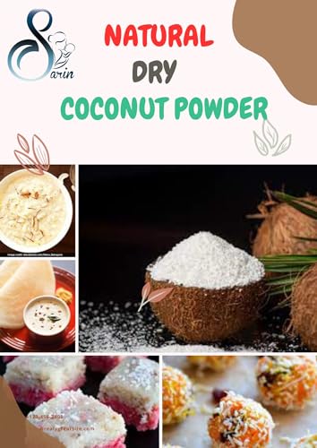 Image of Sarin Dessicated Coconut Powder, Fresh Coconut Powder, Nariyal ka borada,gole ka baroda, fresh coconut ka powder, nariyal ka powder, coconut powder fresh coconut powder for cake and sweets or dessert