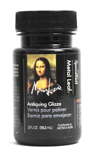 Speedball Mona Lisa Antiquing Glaze for Metal Leafing