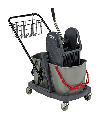 Sprintus 301001 Seau Double sur Roulettes