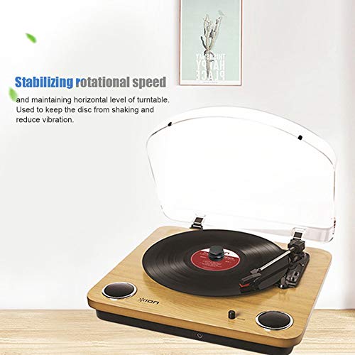 VIFER Stabilisateur de Disque, Adapter pour Disque Vinyle, Stabilisateur de Disque en Métal, Pinces de Poids pour Platine, Pince Stabilisatrice de Disque LP pour Tourne-Disques Vinyle, Noir - Les Beatles, Paul McCartney, John Lennon, RIngo Starr, George Harrison VIFER Stabilisateur de Disque, Adapter pour Disque Vinyle, Stabilisateur de Disque en Métal, Pinces de Poids pour Platine, Pince Stabilisatrice de Disque LP pour Tourne-Disques Vinyle, Noir – Image 6