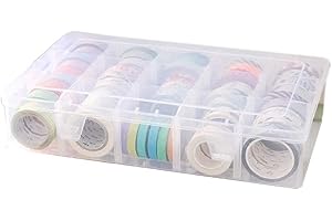 Versatile 15-Compartment Grid Slot Storage Box