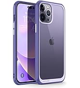 SUPCASE Skal för iPhone 14 Pro Max (2022) 6,7 tum, Ultratunt och Genomskinligt Fodral, Hård Rygg,...