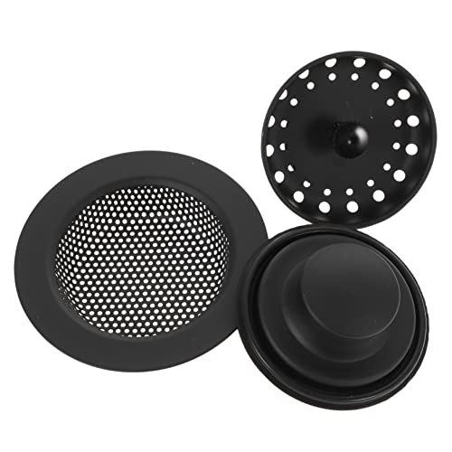 Kit 3 piezas filtro para desagüe de cocina DOITOOL negro