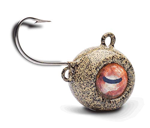 LOLLIPOP LURES ZOKA Ball Jig Solid y Sistema de Cebo Live Bait ZOKA Camuflaje 180G-ARENA Cover