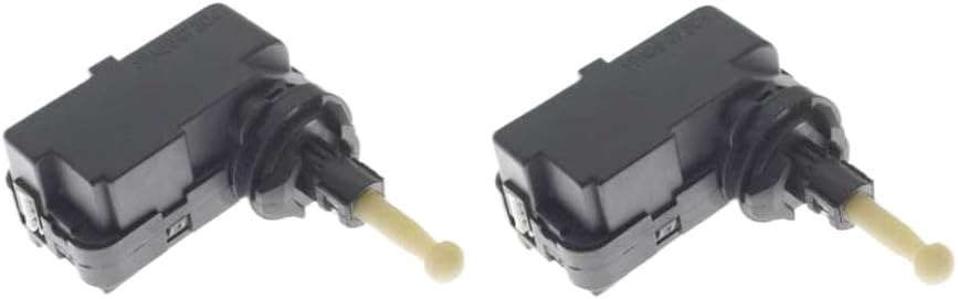 Car Headlight Level Adjustment Motor 9114334 1207525 Compatible with Corsa C 2001 2002 2003 2004 2005 2006 Combo C 2001-2010 2011(1 PC)