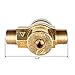 GSW WR-GV Copper Gas Valve with Handle for Commercial Wok Range, CSA Approved, 1/2