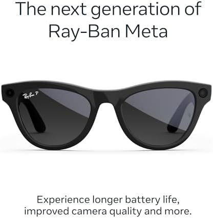 Amazon | Ray-Ban(レイバン) Meta Glasses、スカイラー(第2世代