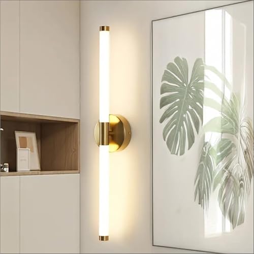 Image of Lamp master Round Acrylic LED Wall Light | Soft Bright White Lighting | Modern Luxury Mirror Light for Bathroom, Bedroom, Living Room, Hotel Passage | Energy Efficient Wall Fixture Pack of 1