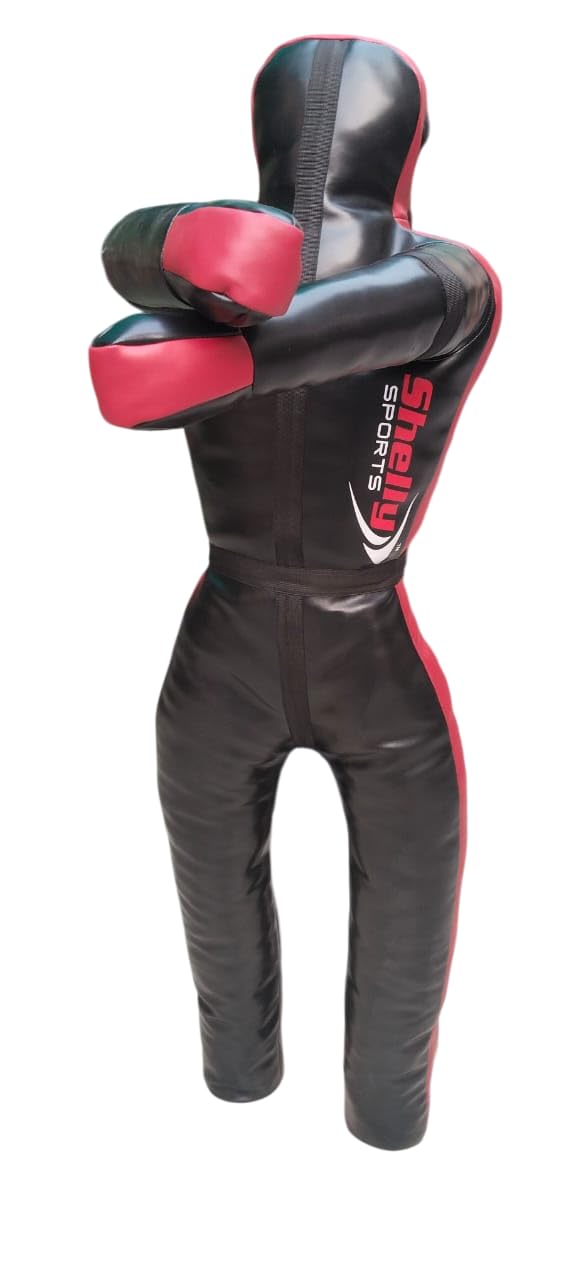Shelly - Manichino per arti marziali miste per adulti, per BJJ Judo Wrestling, posizione in piedi, brasiliano, JIU Jitsu, MMA, sparring, autodifesa, allenamento MMA, non riempito, 170 cm