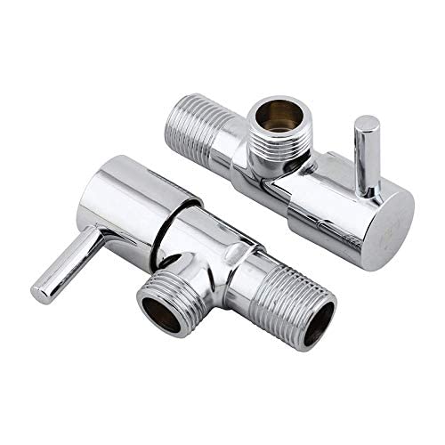 RSP Quality bit® Angle valve with wall flange,Chrome finish,tap Connector,stop cock-HEAVY QUALITY STAINLESS STEEL,QUARTER TURN ACTION (2 PCS SET WITH FLANGE CAPS) New (B09WRKQ1CQ) Amazon Price History, Amazon Price Tracker