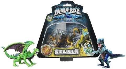 DINOFROZ – Blister Pack with 4 Figures, 10 cm: T-Rex (GIOCHI PREZIOSI 07282)