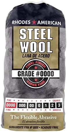 Image of Homax Steel Wool, Grade #0000 | Final Finish | 12 Pads, Pack of 6