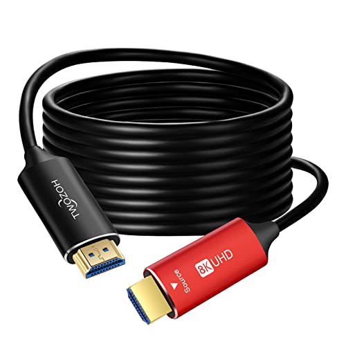 8K光ファイバーHDMIケーブル 20m HDMI 2.1ケーブル Amazon | 8K 光ファイバーHDMIケーブル 20m HDMI 2.1 ケーブル