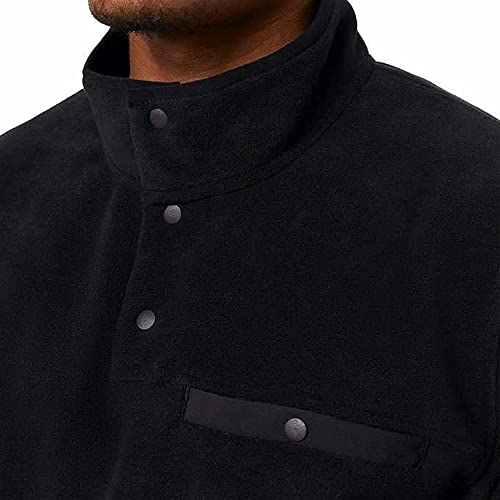 32 DEGREES Men’s Quarter Snap Pullover (M, Black)3