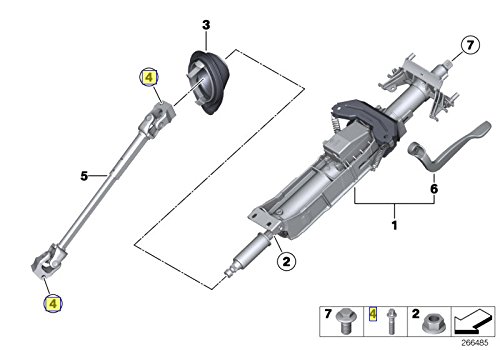 Tornillo BMW Original T45 M8x1.25x22mm | Grado 10.9 | Número Pieza 51717063831