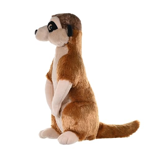 Wild Republic 10908 Republic 10936 Plüsch Erdmännchen, Cuddlekins Kuscheltier, Plüschtier, 30 cm