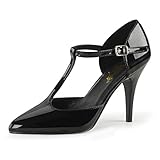 damen pumps schwarz gr.35  Higher-Heels PleaserUSA Pumps Vanity-415 Lack schwarz Gr. 35