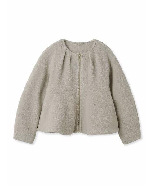 Amazon.co.jp: [セルフォード] ボアペプラムジャケット CWFJ234055