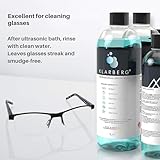 KLARBERG® Ultrasonic cleaner concentrate - for cleaning glasses, jewellery, dentures, watches, coins and other small parts in an ultrasonic bath (1000 ml) - Image 4